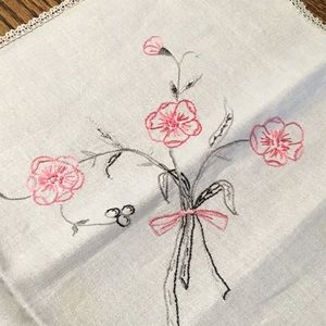 Vintage Table Runner/Cover. 23” x 14.5”